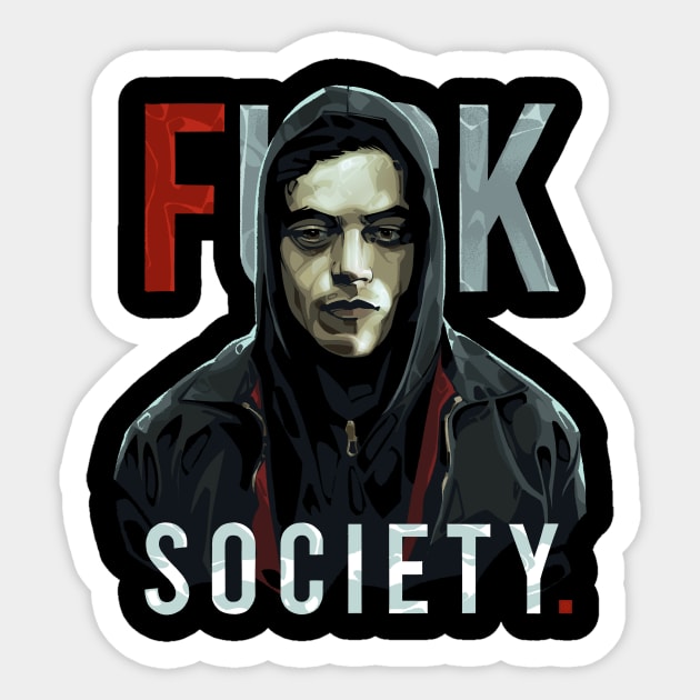 Fsociety Sticker by nabakumov